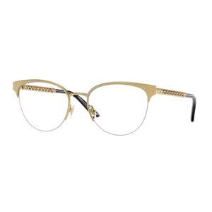 NEW VERSACE EYEGLASSES VE1297 1002 GOLD WOMEN EYEWEAR VERSACE